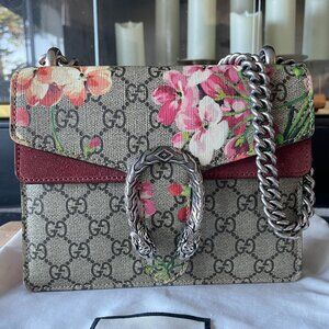 100% AUTHENTIC GUCCI SUPREME GG MINI BLOOM/BLOSSOM DIONYSUS SHOULDER BAG